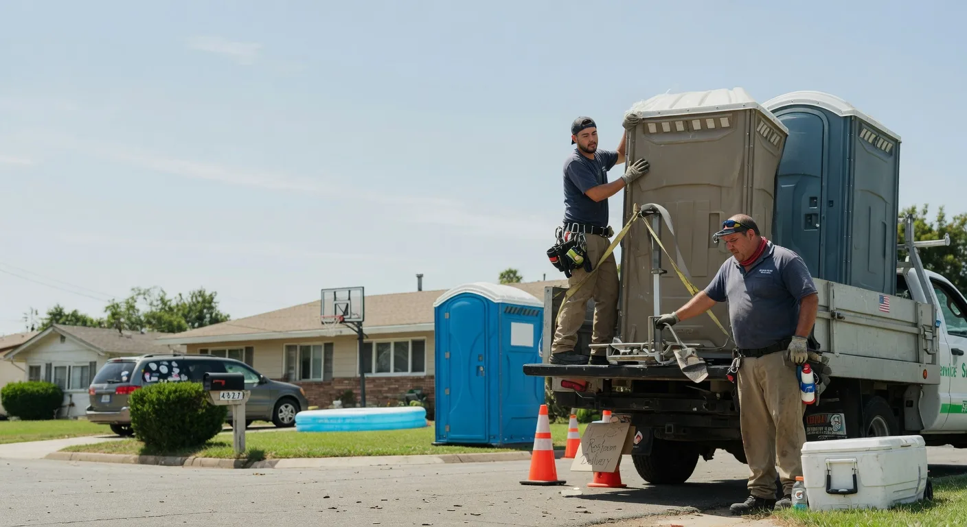 Porta Potty Rental in Piercy, CA near me